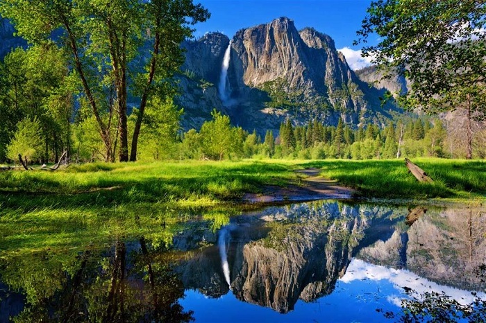 Thung lũng Yosemite nhìn từ điểm ngắm cảnh Tunnel View