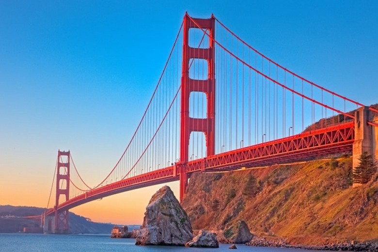 Cầu Cổng Vàng Golden Gate tại San Francisco