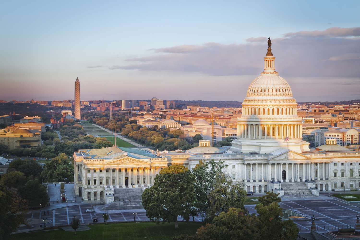  Toàn cảnh Washington D.C. nhìn từ Điện Capitol